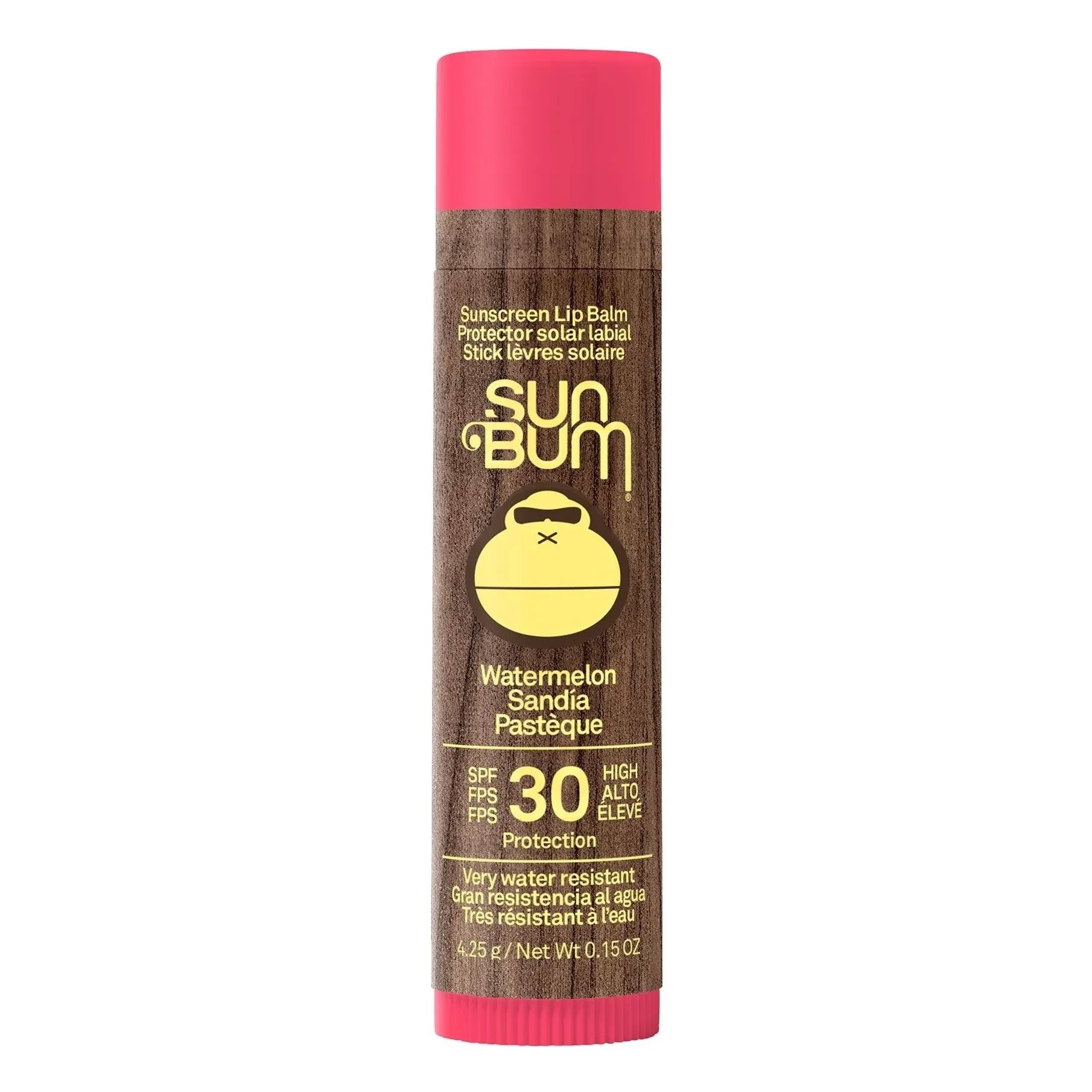 Sunbum - Bálsamo labial resistente al agua sandía original SPF30 - 4.25g