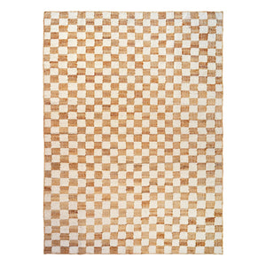 Ferm Living - Alfombras de lana y yute escocesas | Crema