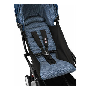 Stokke® - Cochecito YOYO³ 6+ Chasis negro | Azul Air France
