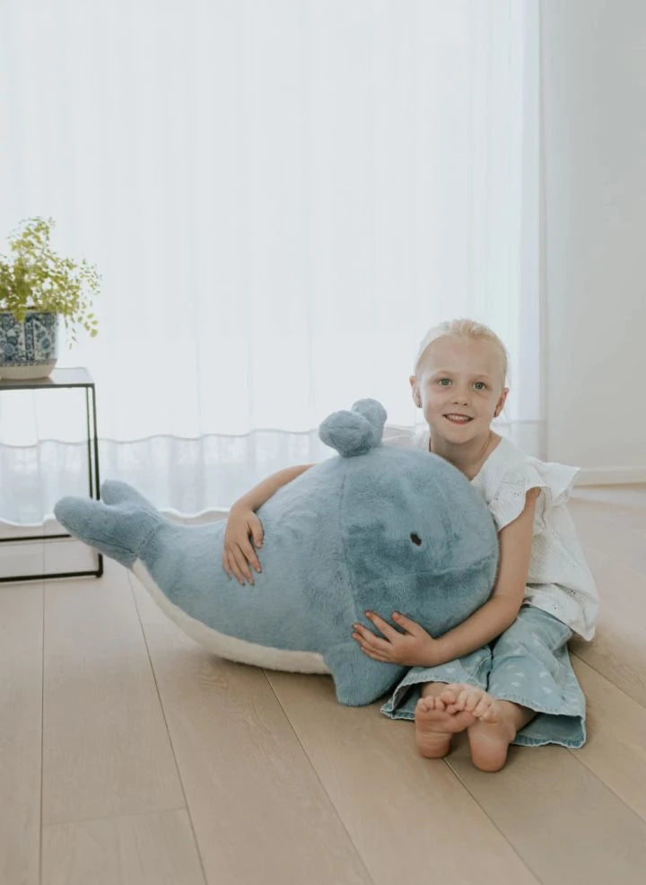 Wild & Soft - Ballena mecedora | Azul