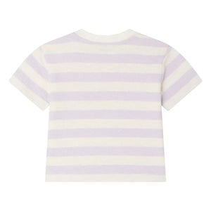 Bonpoint - Camiseta de rayas Cereza Cai | Crudo