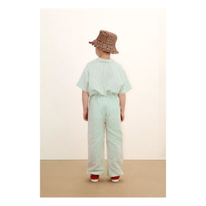 Tinycottons - Camisa de lino a rayas | Blanco