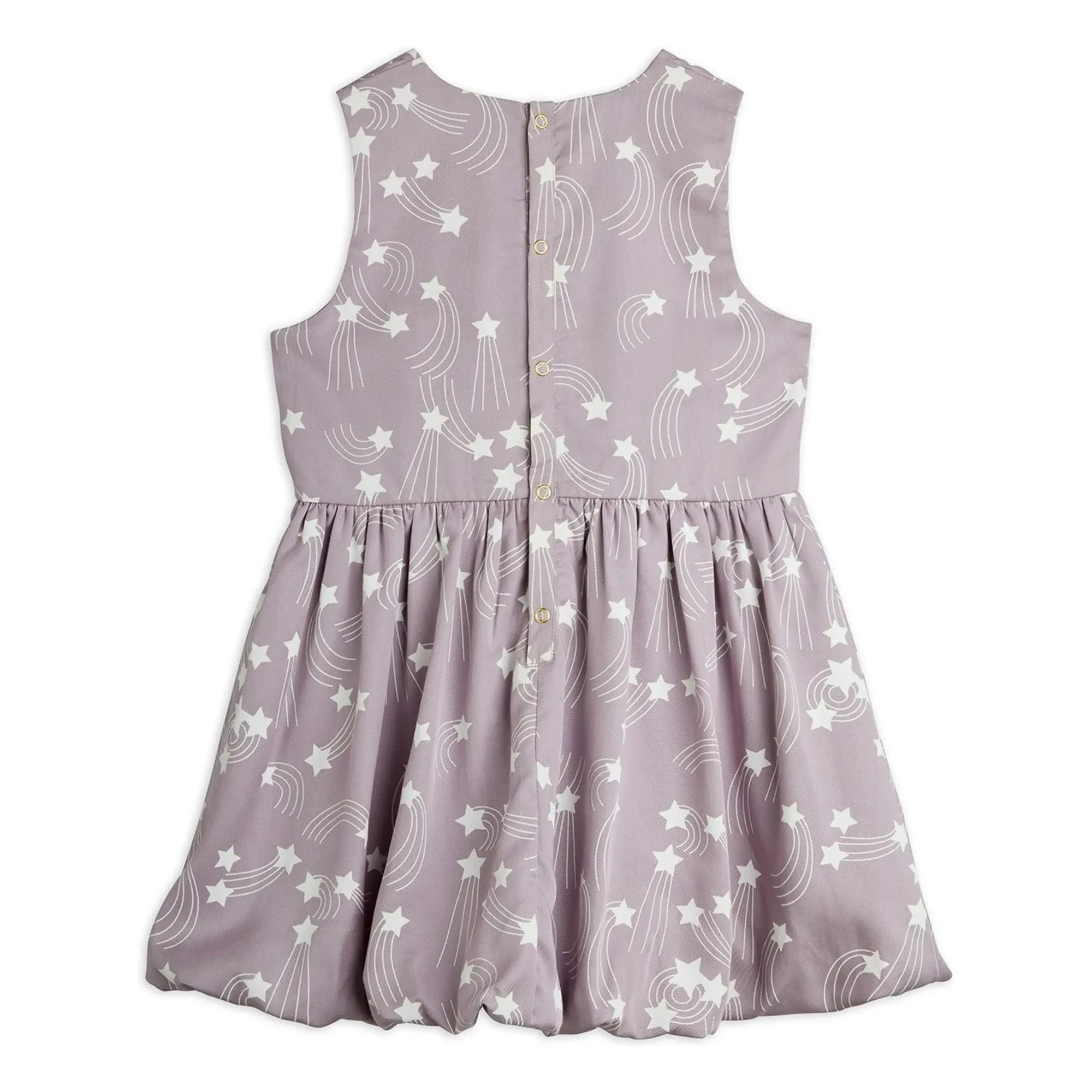 Mini Rodini - Vestido Tencel Star | Malva