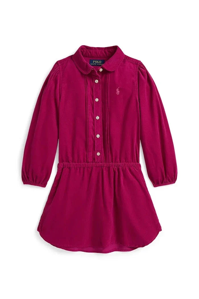 Polo Ralph Lauren Vestido de algodón para niña