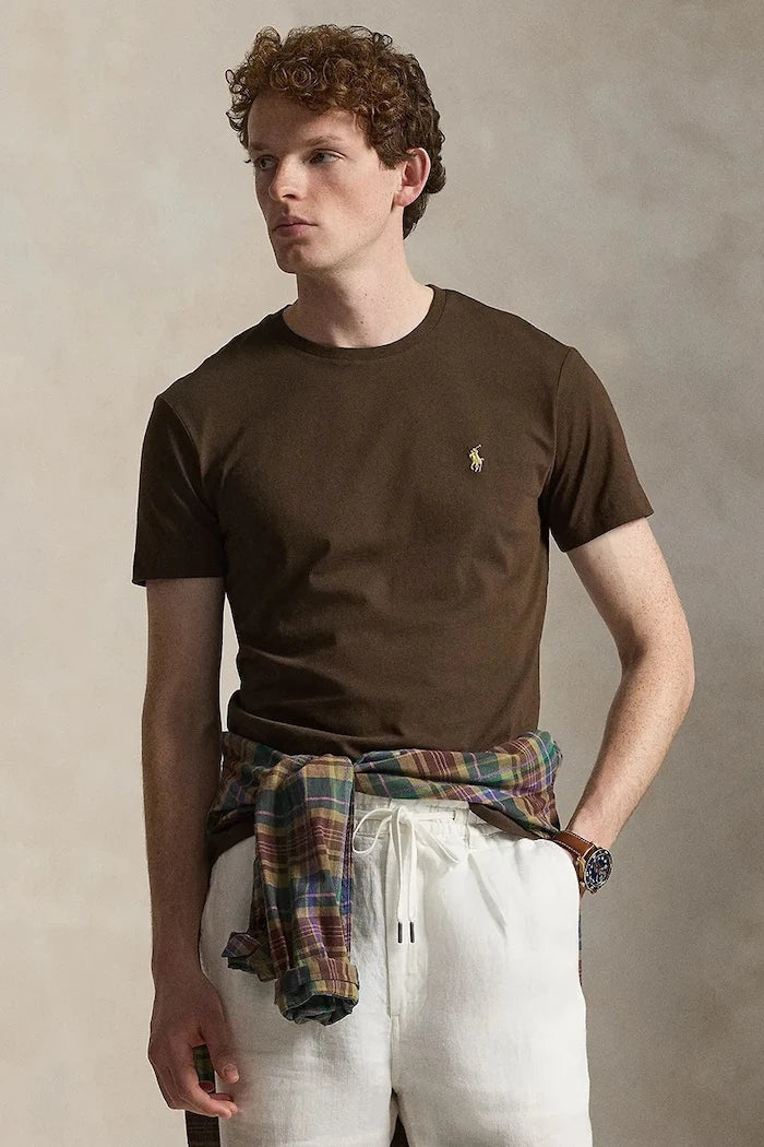 Camiseta básica de algodón Polo Ralph Lauren para hombre