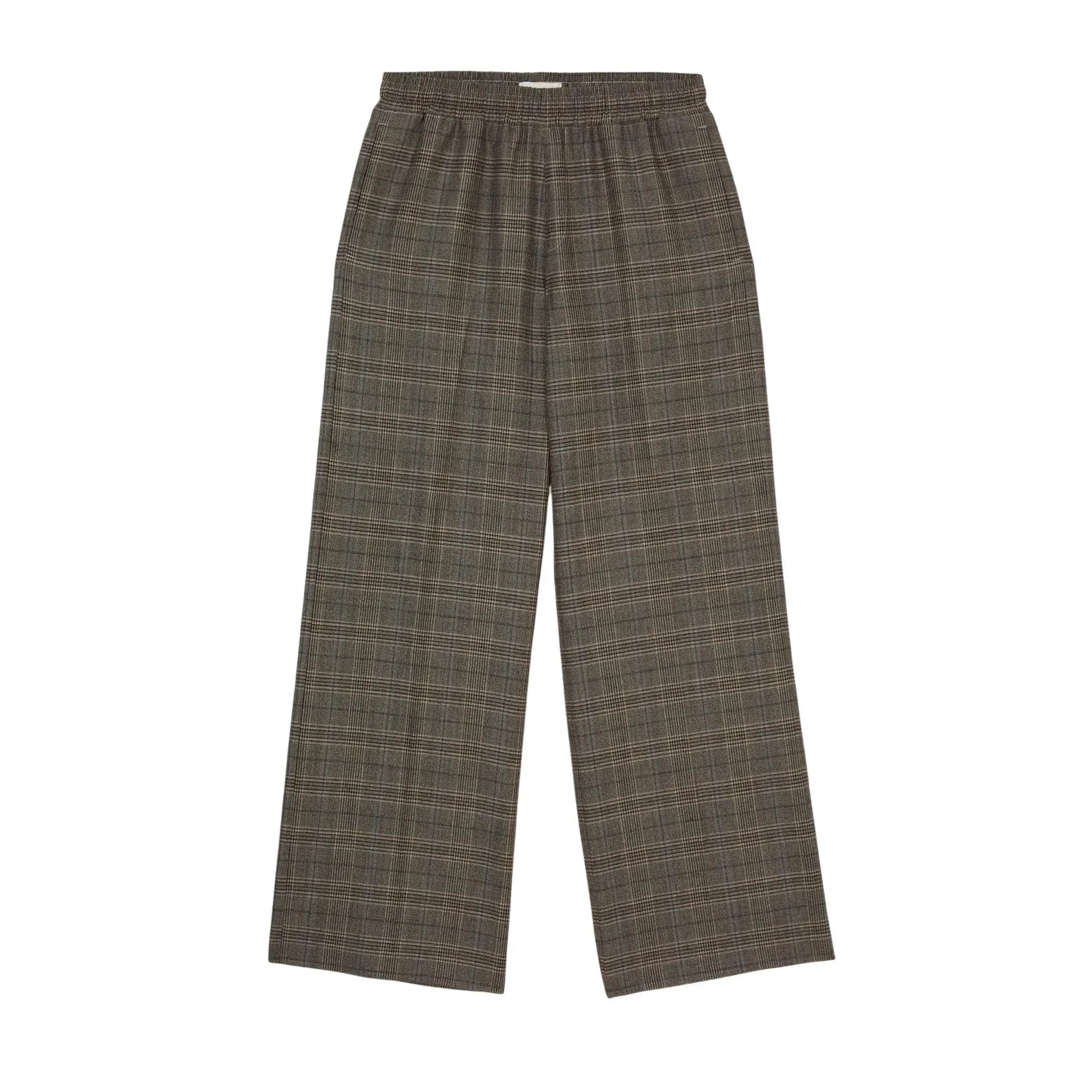 Smallable Woman - Quinn Prince of Wales Yünlü Jogger | Kahverengi