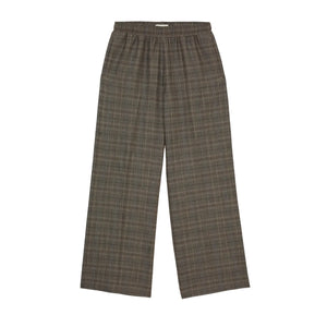 Smallable Woman - Quinn Prince of Wales Yünlü Jogger | Kahverengi