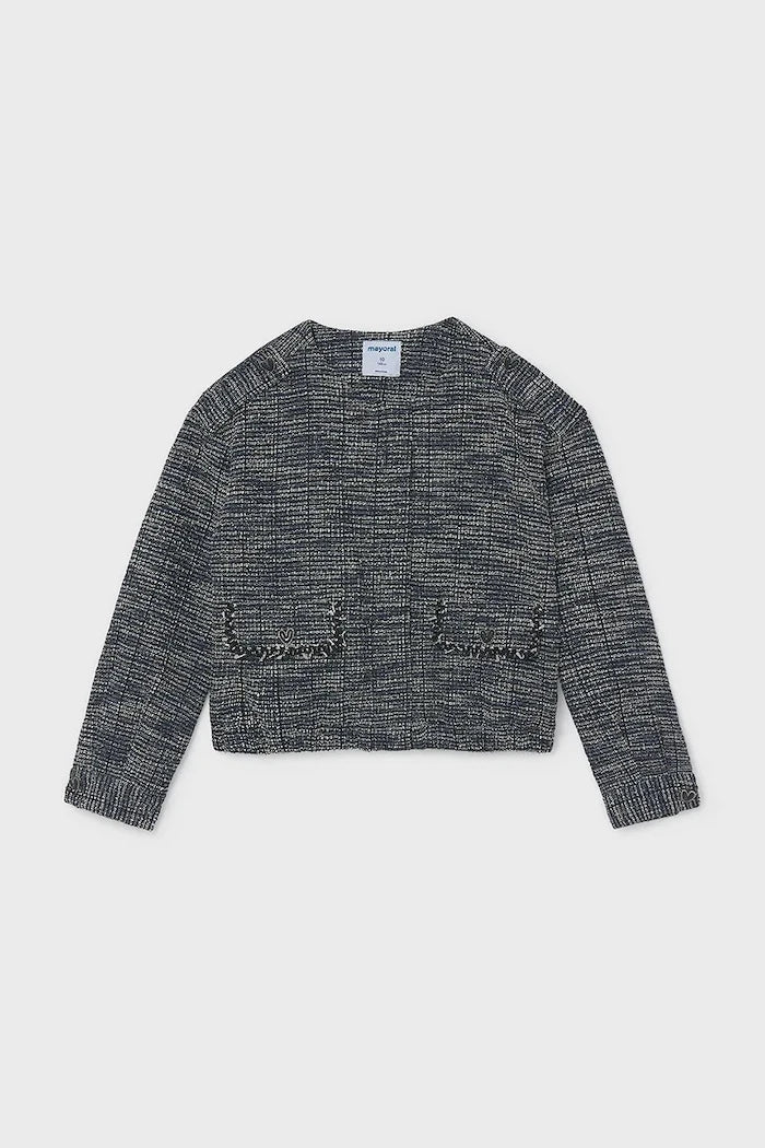 Chaqueta de niño de un botón