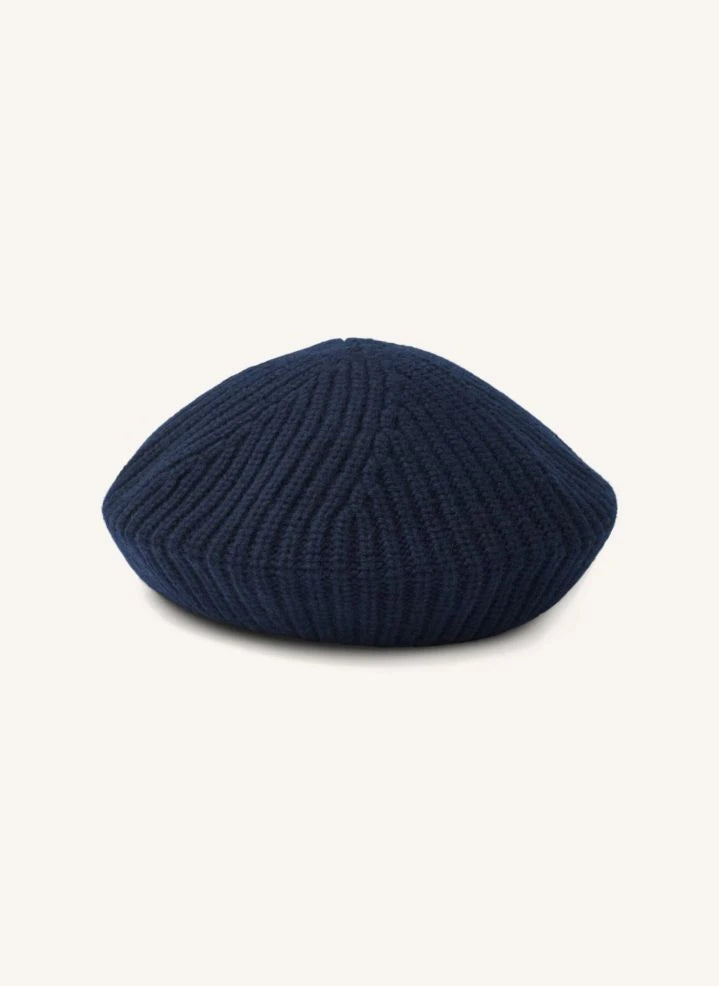 Liewood - Gorro de lana reciclada Borg | Azul marino