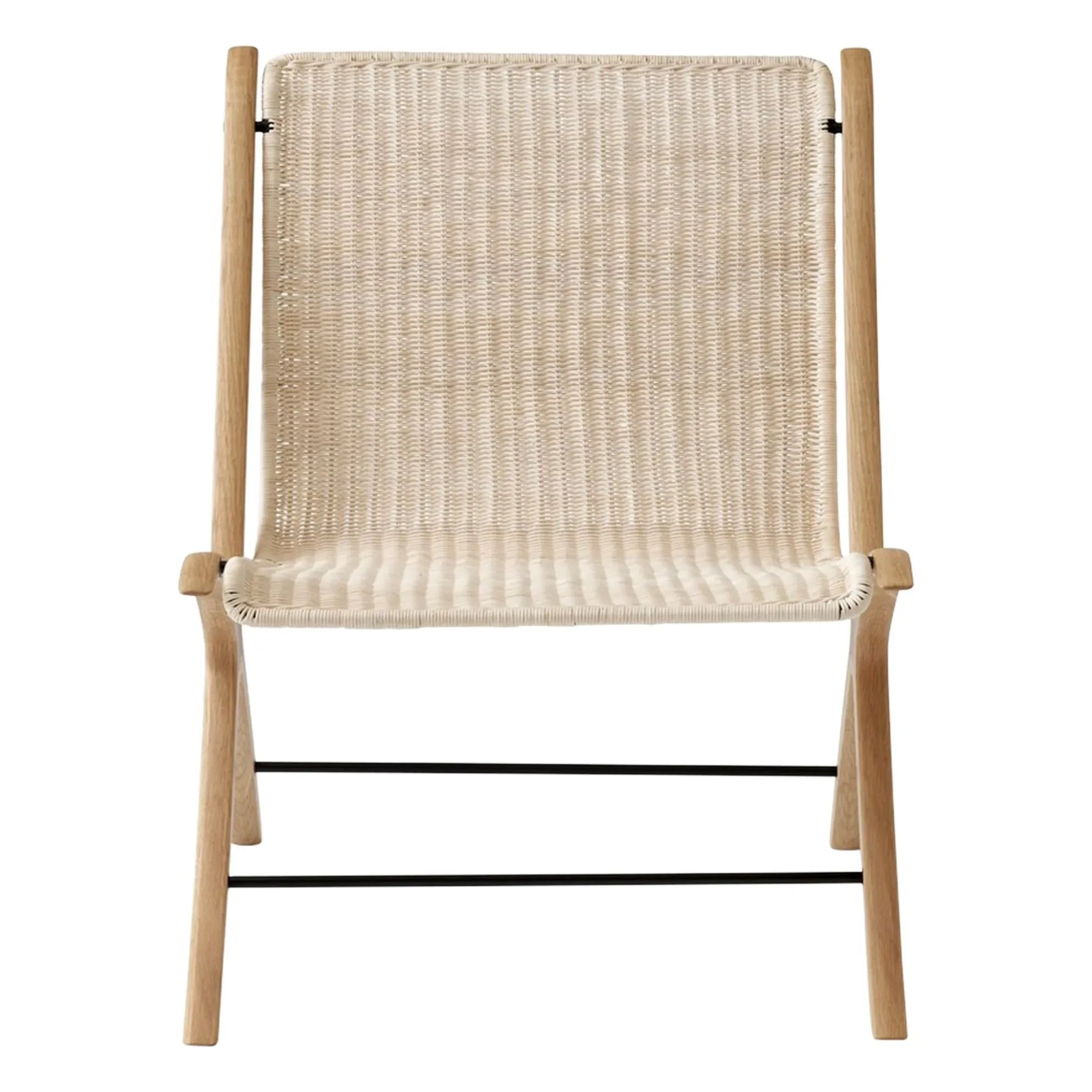 & Tradition - X HM10 lounge sandalye, Hvidt & Mølgaard | Doğal