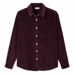 American Vintage - Camisa de algodón Padow | Berenjena