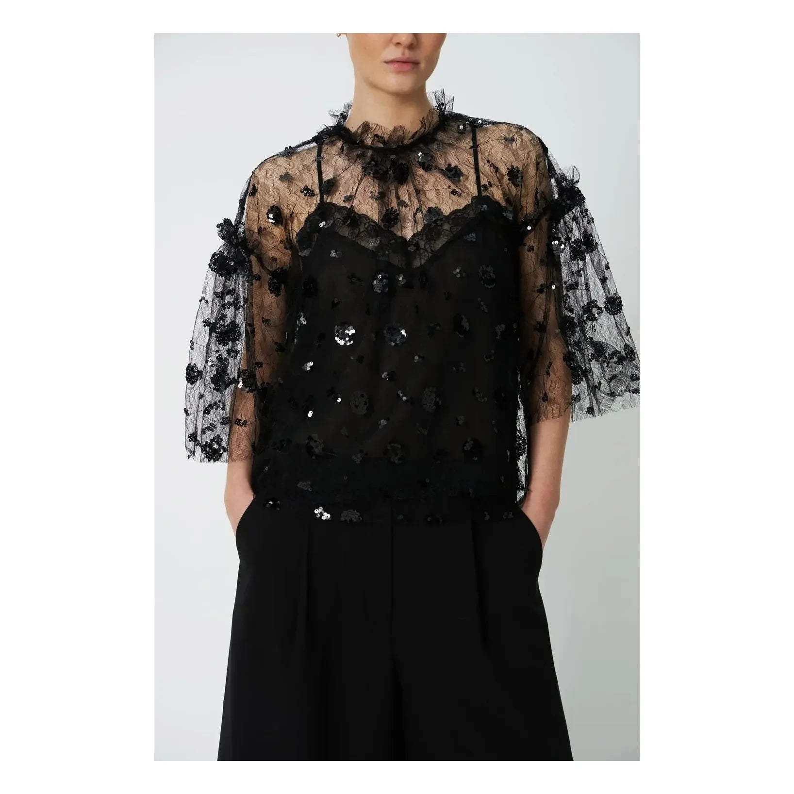 Stella Nova - Blusa suéter | Negro