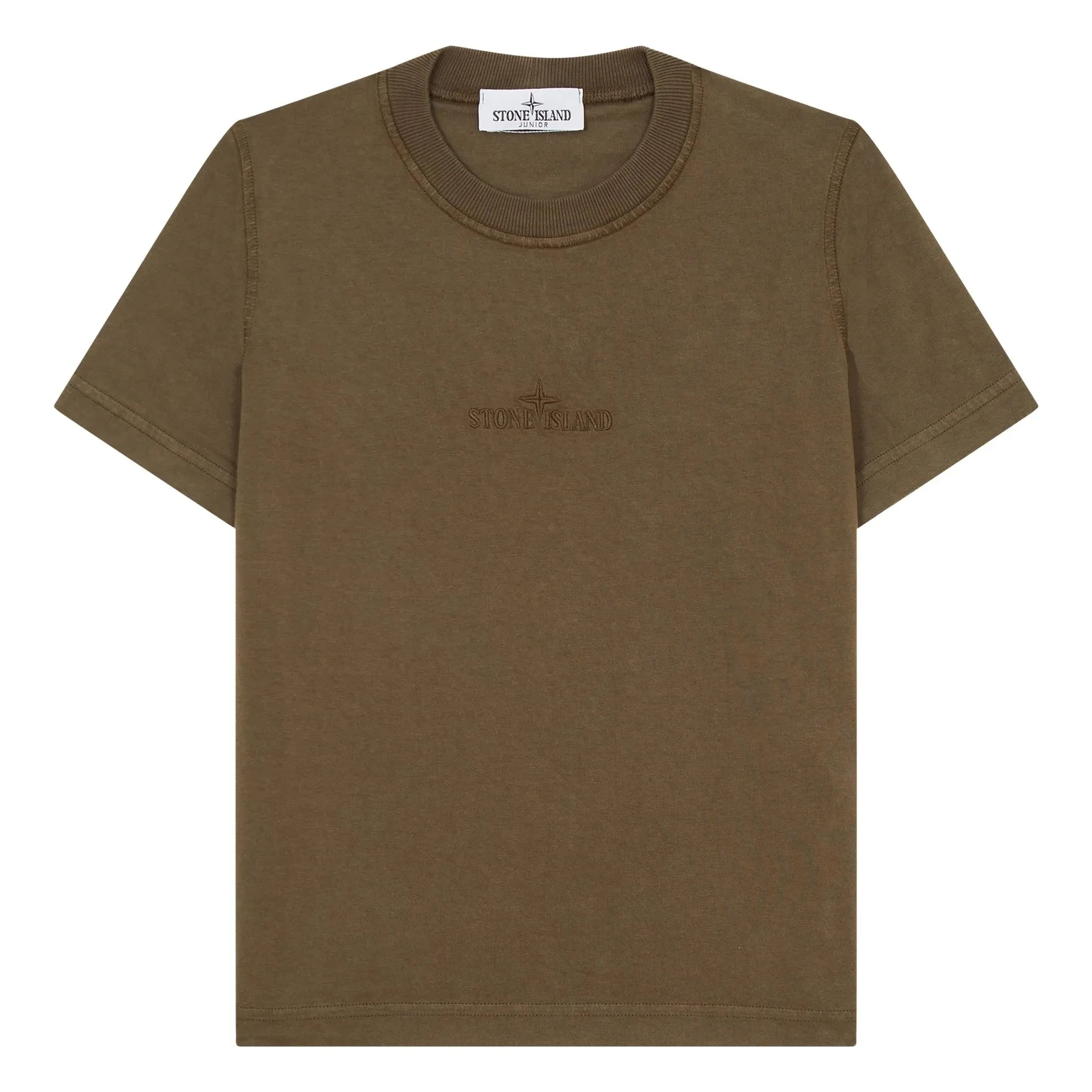 Stone Island - Camiseta con logo | Caqui