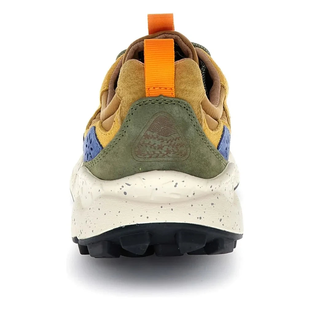 Flower Mountain - Zapatillas Yamano 3 de ante y nailon | Mostaza