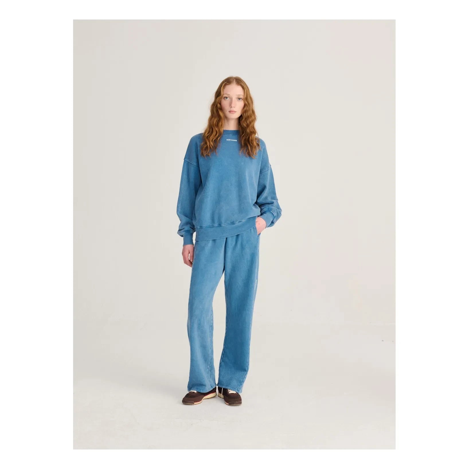 Bobo Choses - Pantalones Pace de algodón orgánico | Azul