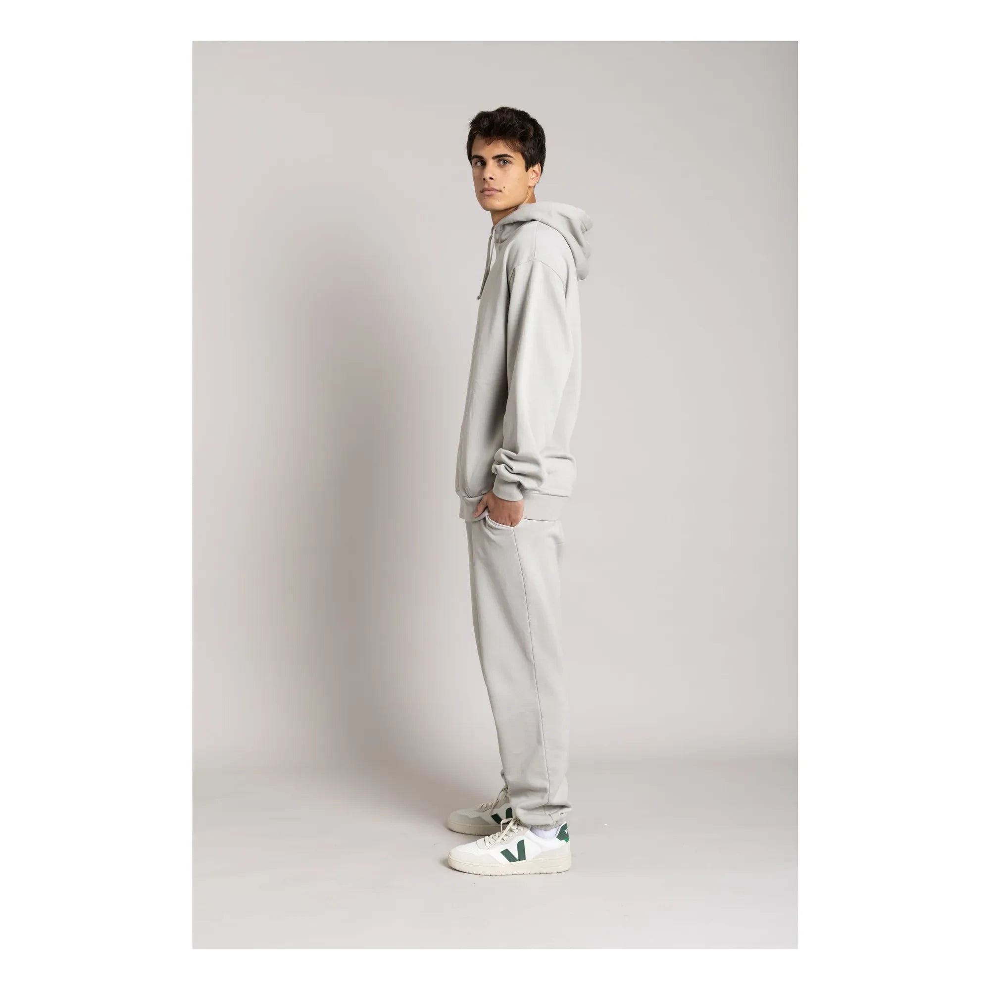 Smallable Man - Jogger Shuffle Algodón Orgánico | Gris perla