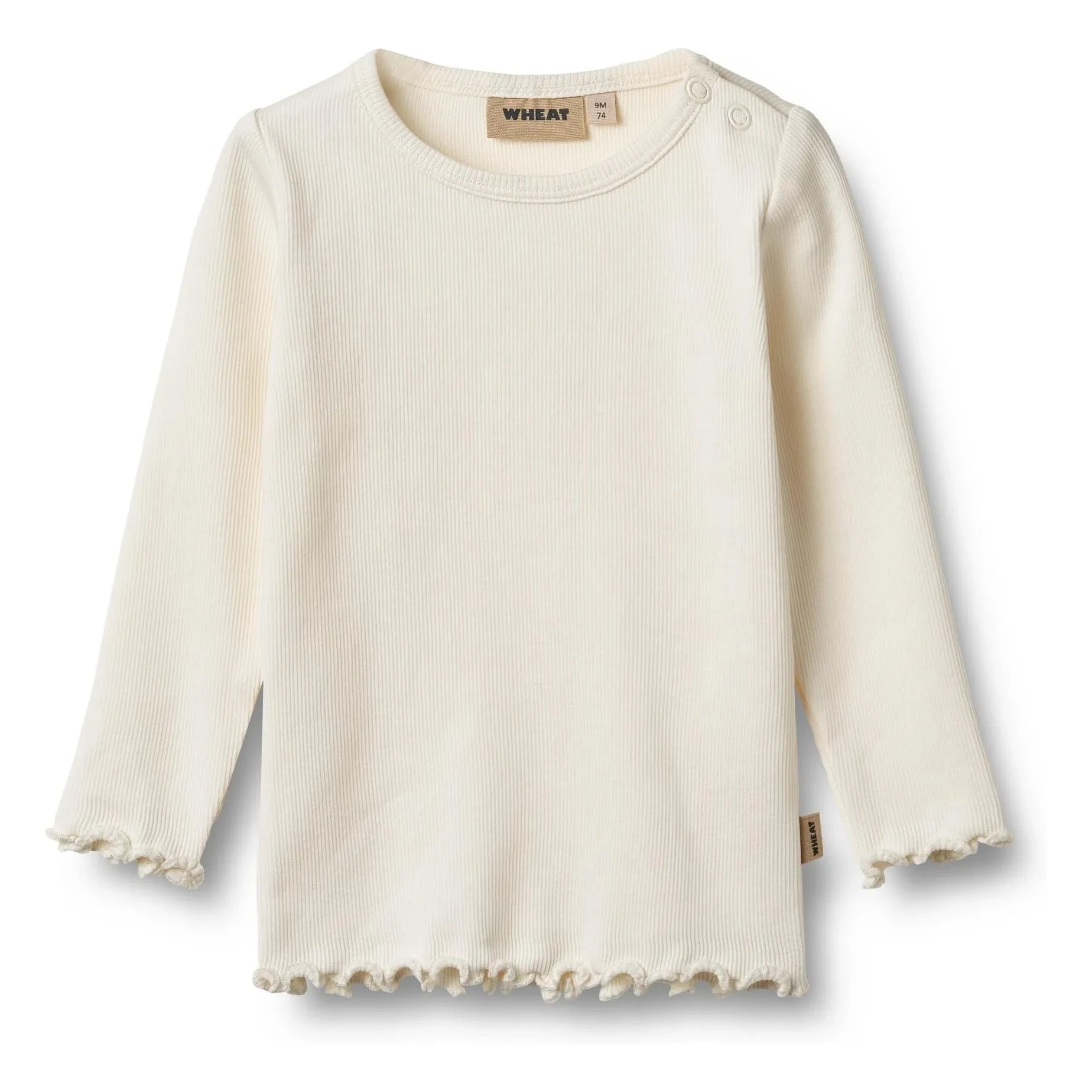 Wheat - Camiseta de algodón orgánico Ida | Crema