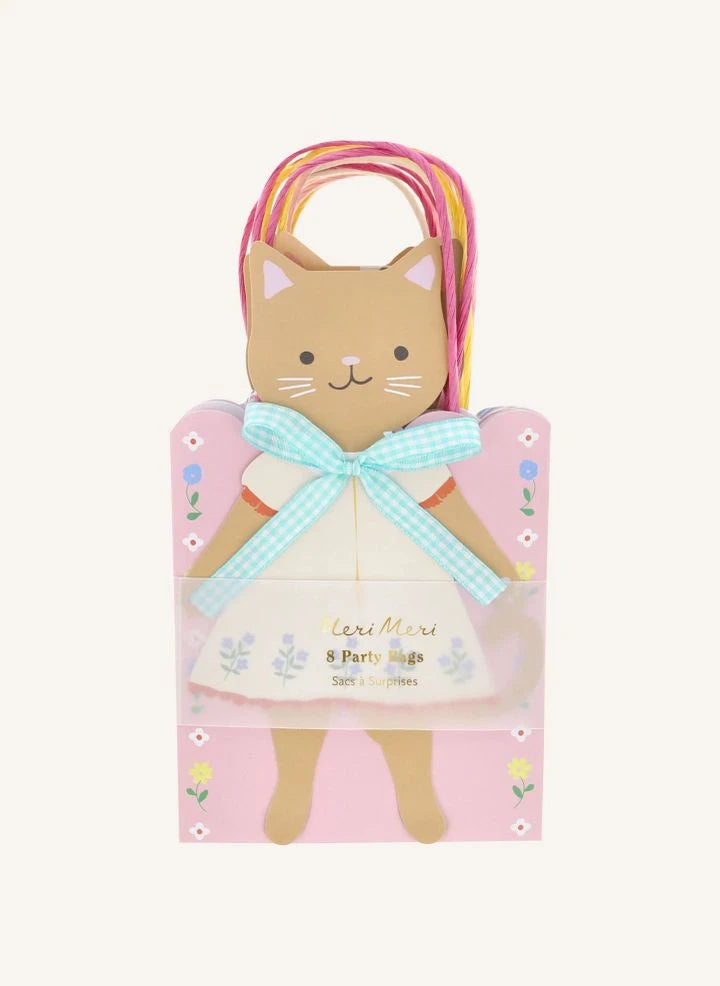 Meri Meri - Kitten Club bolsas de regalo - Set de 8