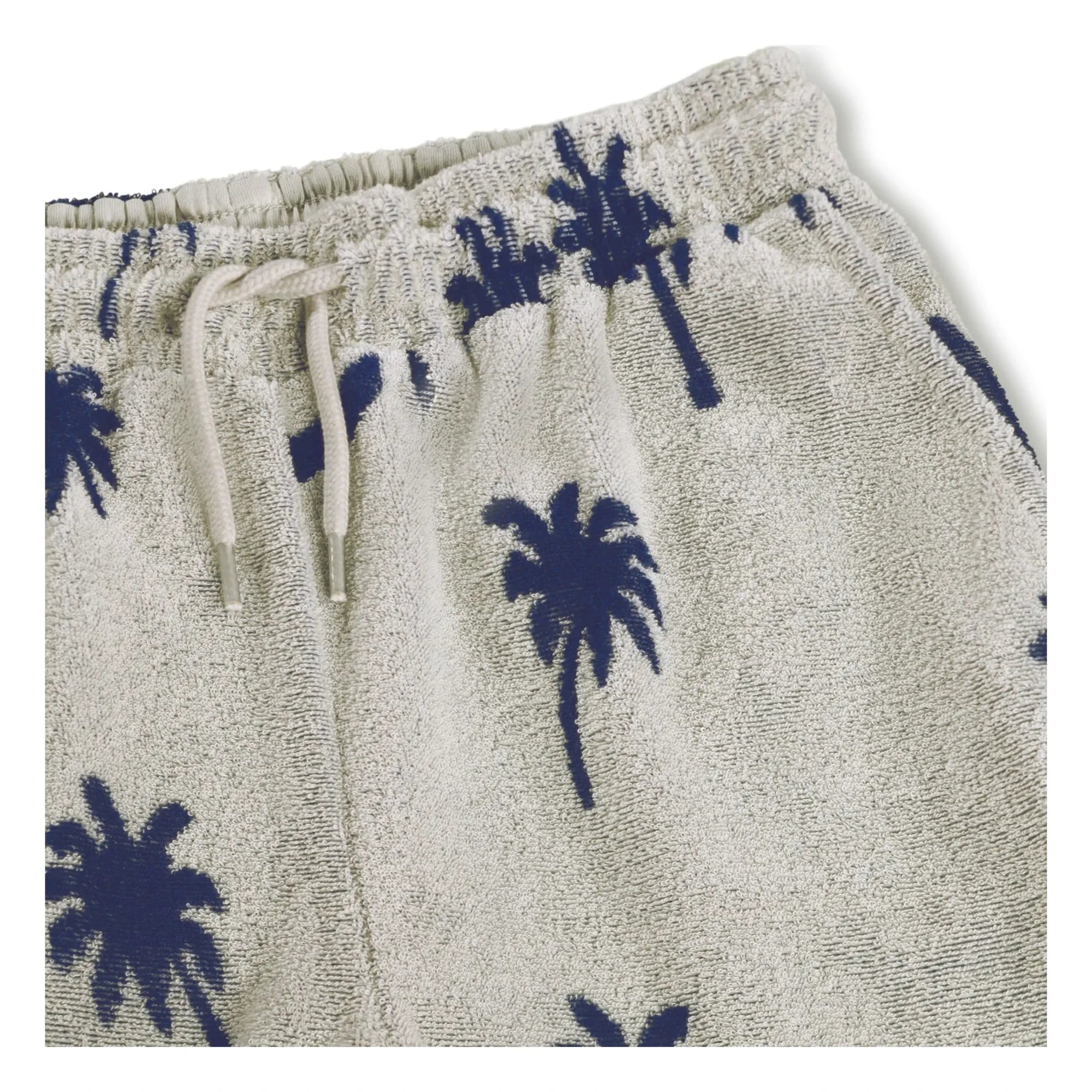 Molo - Pantalón corto de toalla Abay Palm | Gris