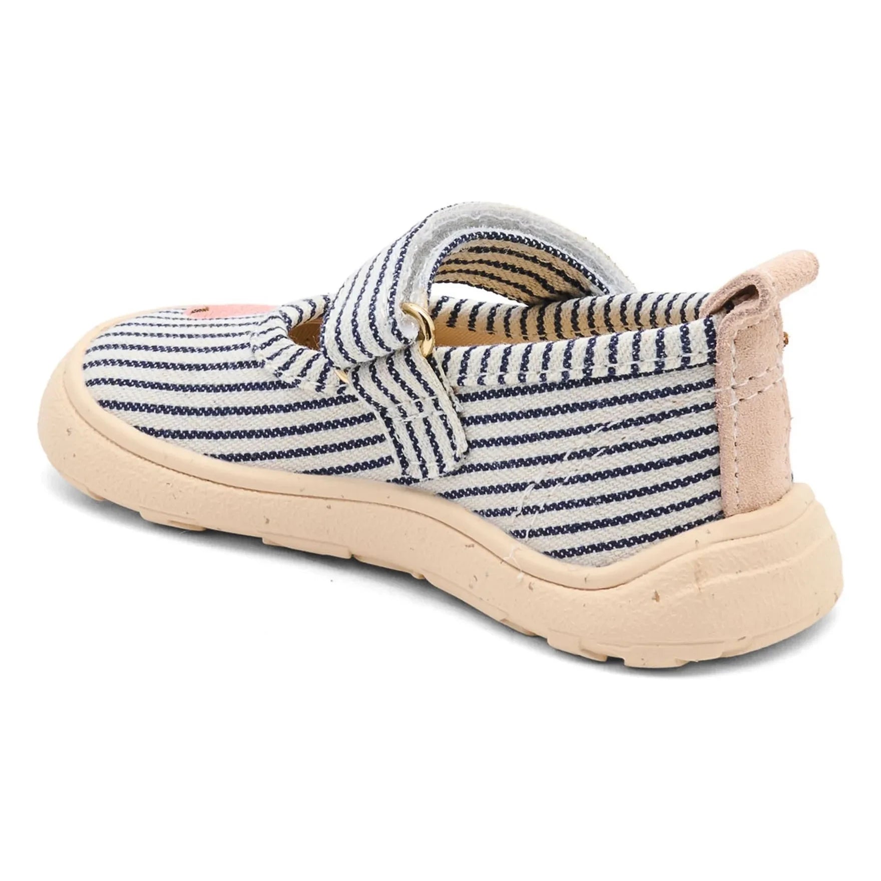 bisgaard - Zapatillas rascadoras de rayas azul marino