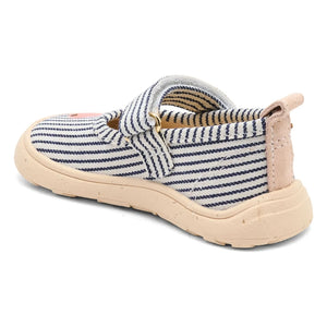 bisgaard - Zapatillas rascadoras de rayas azul marino