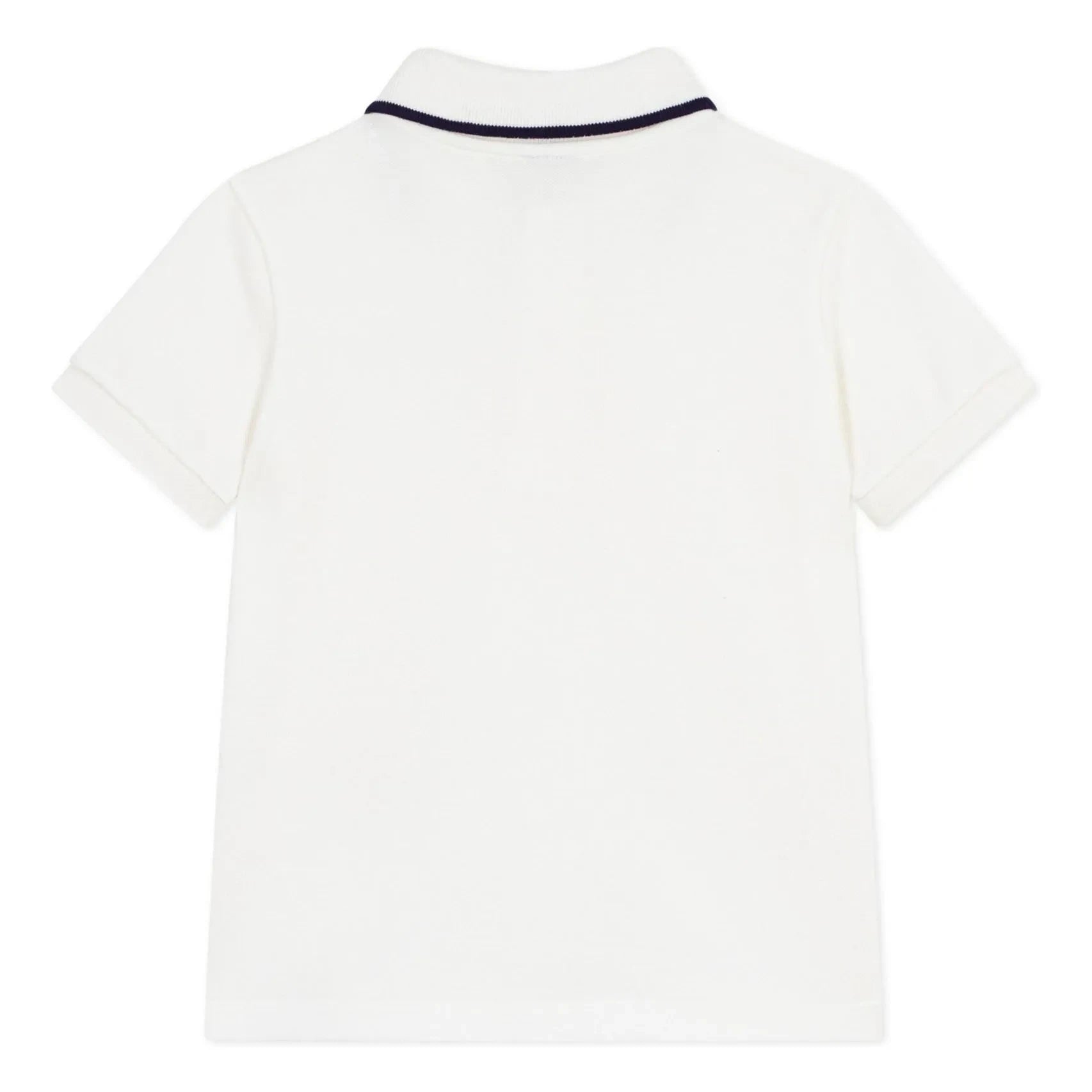 Petit Bateau - Polo de algodón orgánico | Blanco