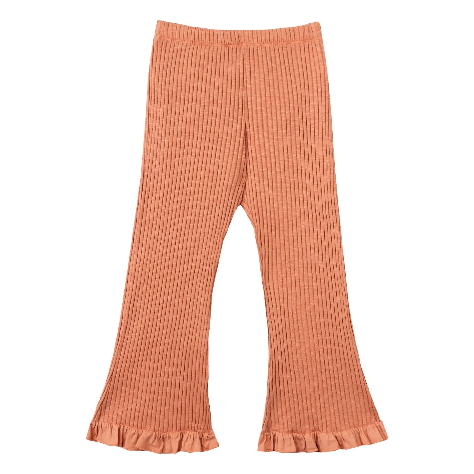 Mipounet - Pantalón de pana de algodón orgánico Zoé | Naranja