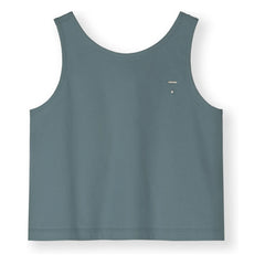 Gray Label - Top orgánico de algodón en caja | Azul grisáceo