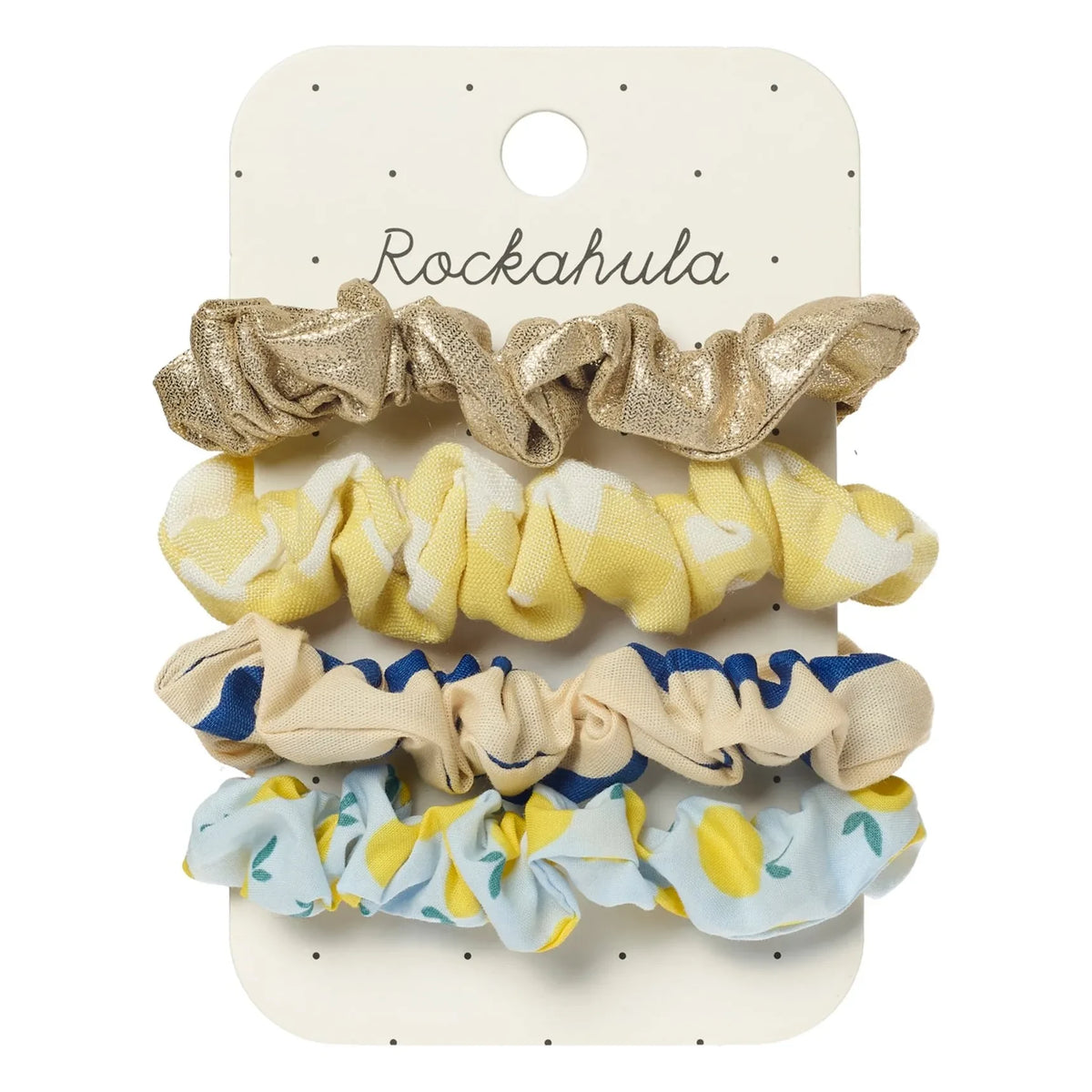 Rockahula Kids - Set de 4 coleteros Lemon | Amarillo