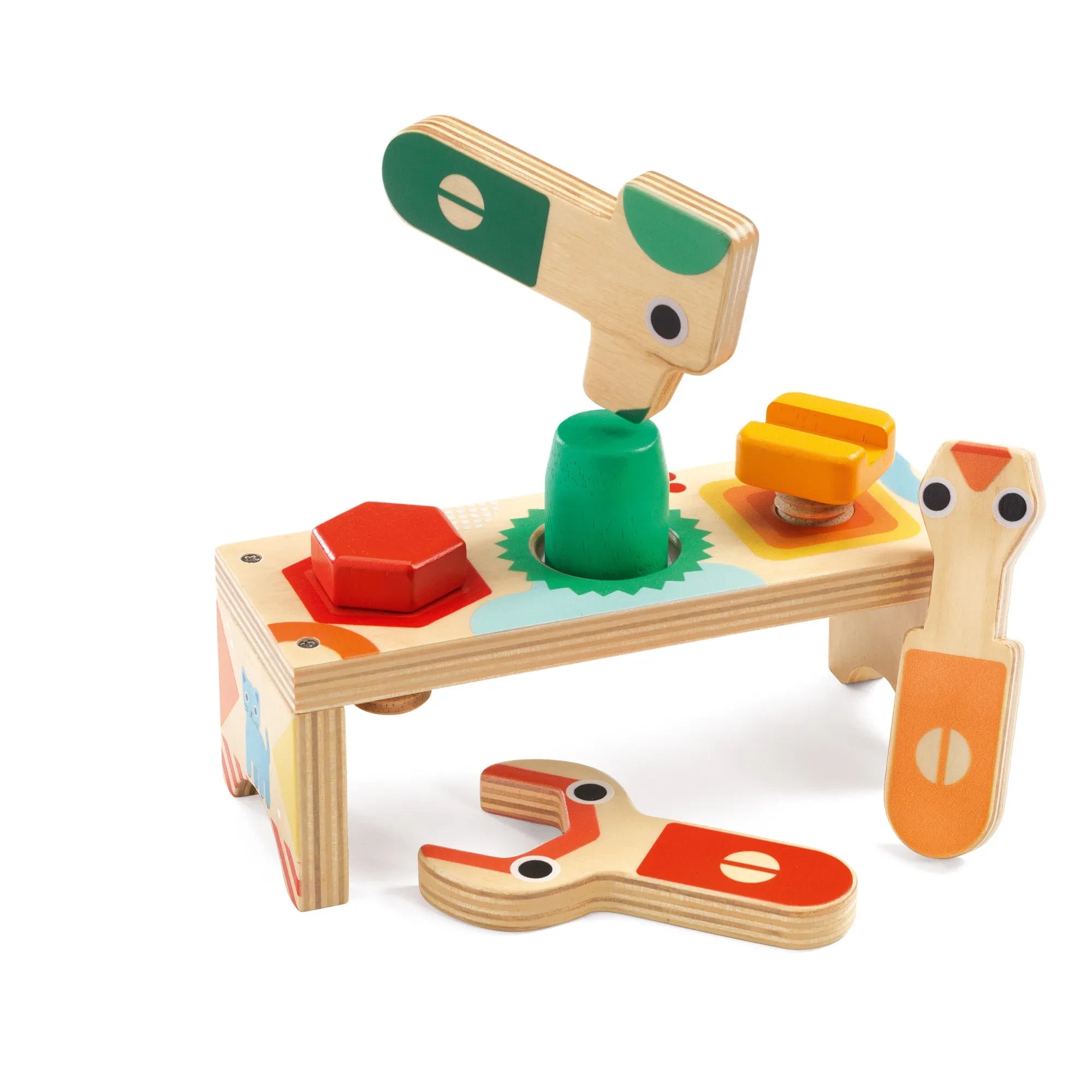 Djeco - Bricolou, juego de manualidades de madera