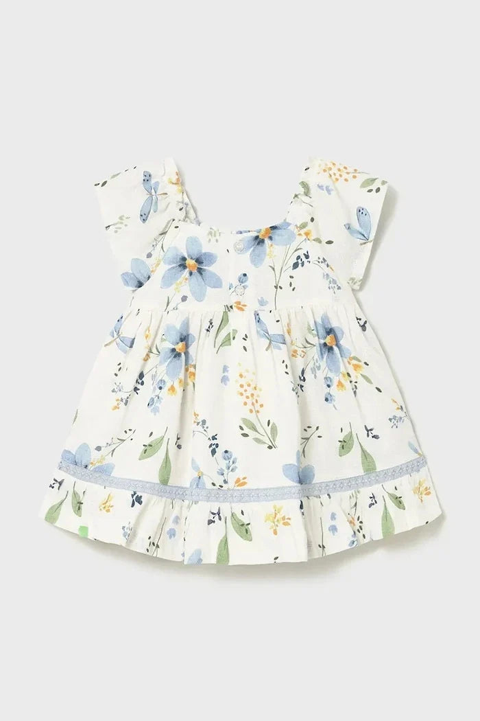 Vestido de algodón para niña Mayoral