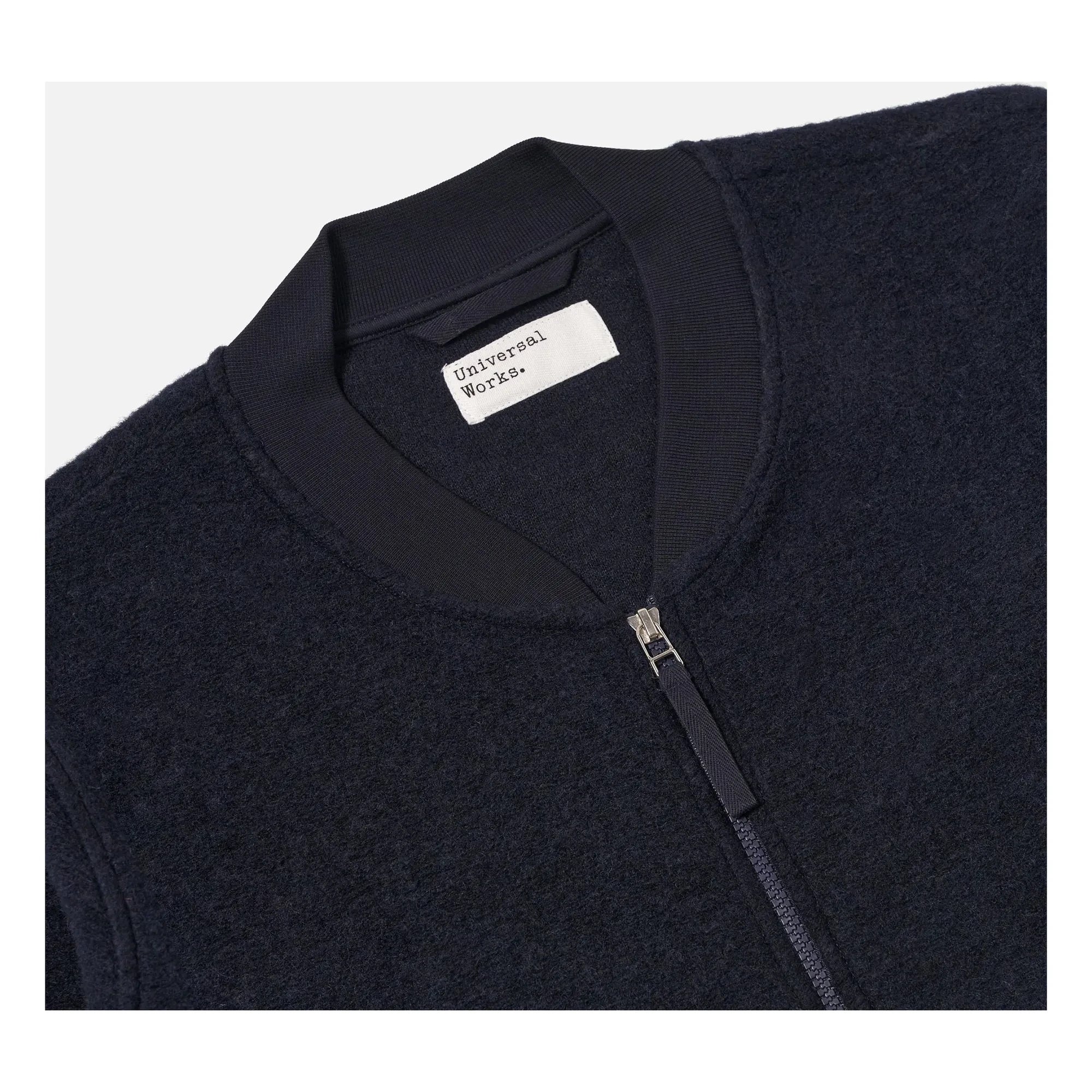 Universal Works - Cazadora bomber con cremallera | Azul marino