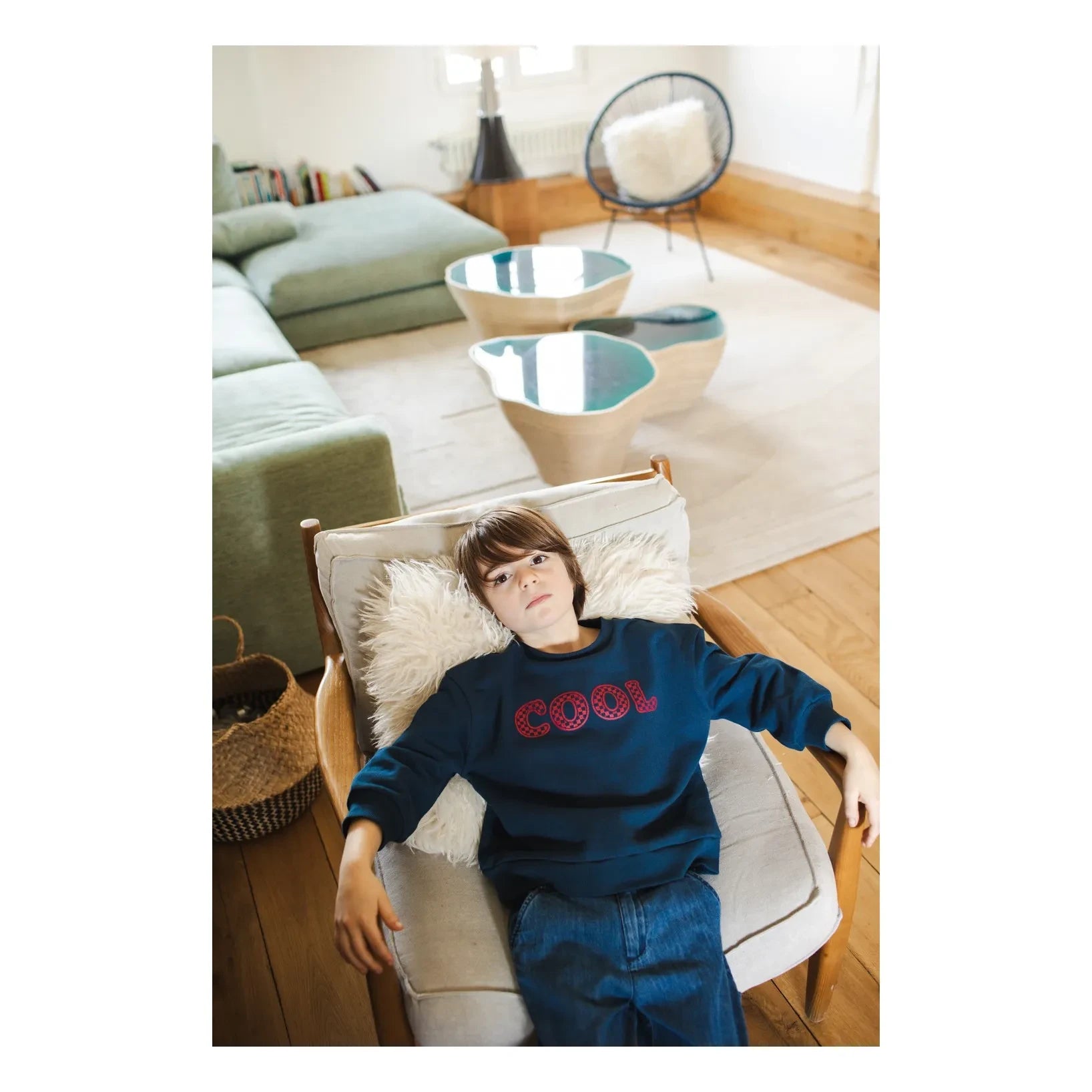 Louis Louise - Mike Cool Sweatshirt | Lacivert