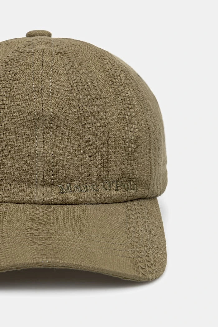 Gorra de béisbol de algodón para hombre Marc O'Polo
