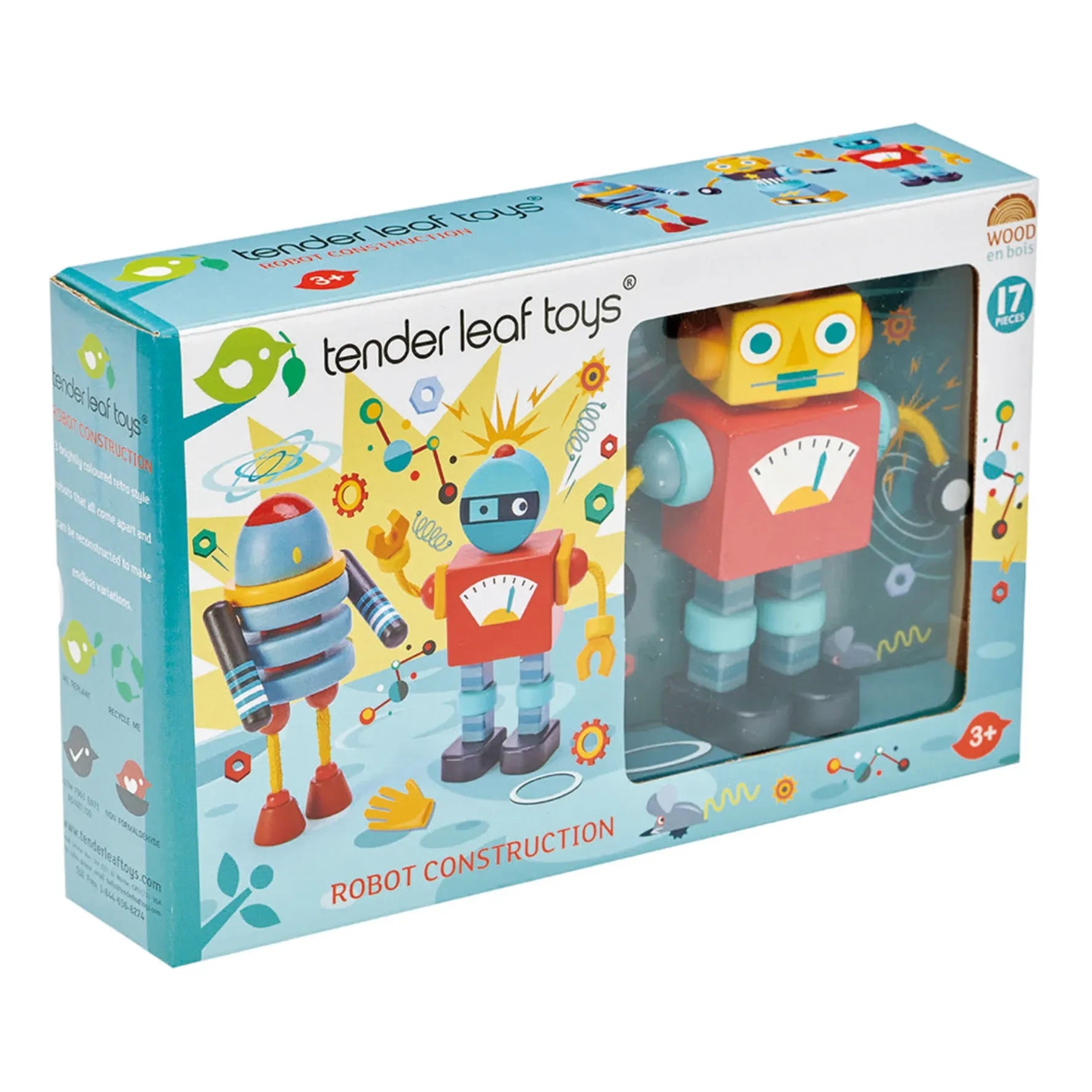 Tender Leaf Toys - Set de construcción Robot