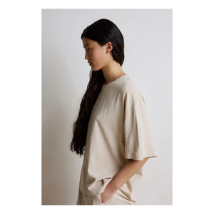 Hod - Camiseta de Algodón Ámbar | Crema