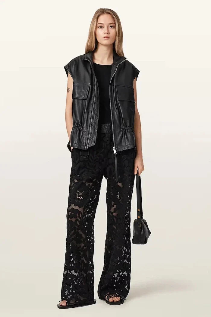 Pantalones de corte estándar Amelie AllSaints para mujer