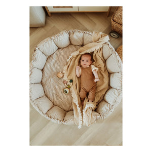 Play and Go - Alfombra de juego Coco - Rayas | Azul