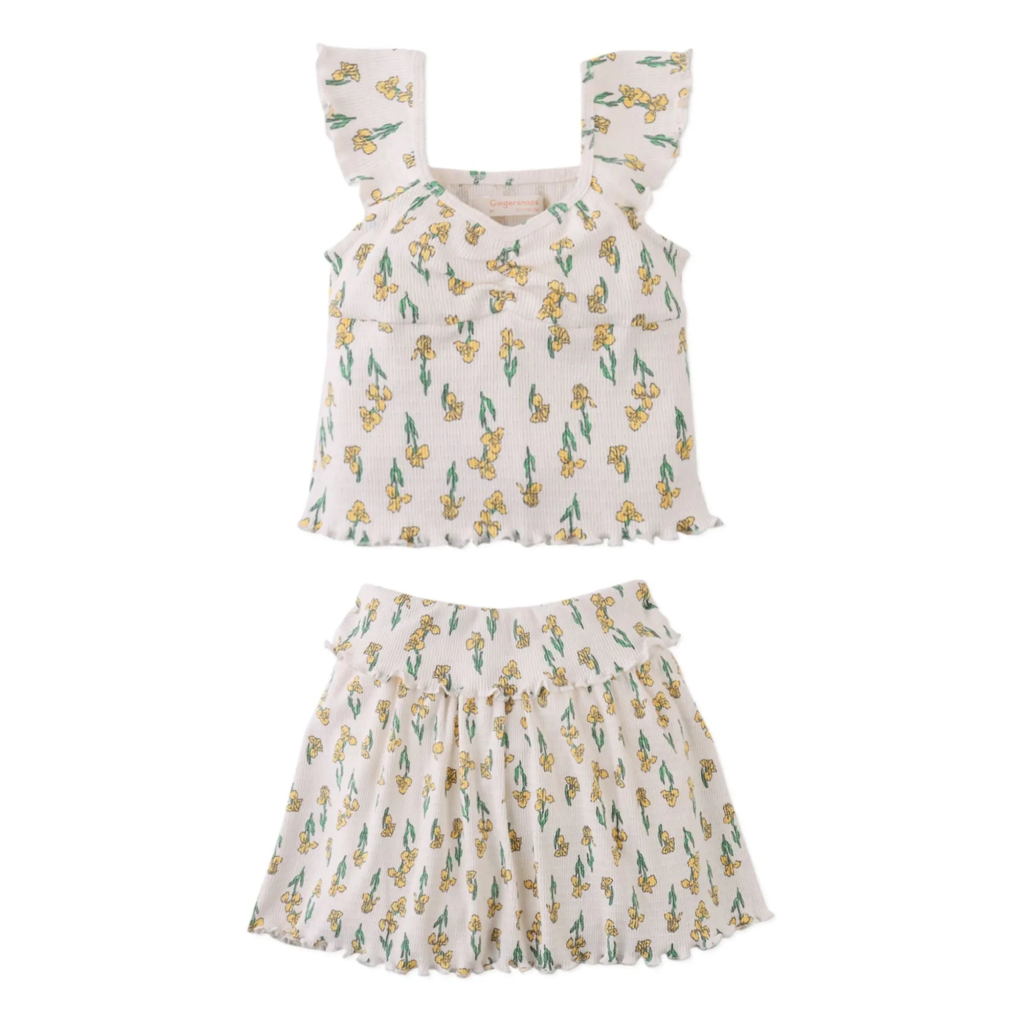Gingersnaps - Conjunto Cassandara Fitilli | Blanco