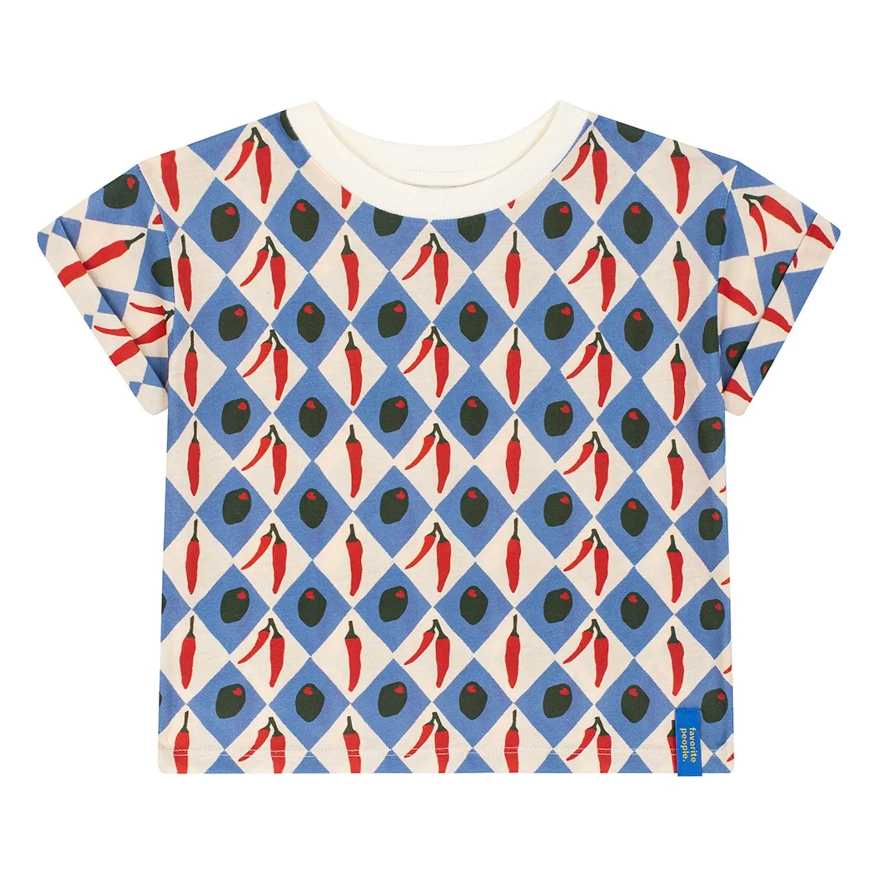 Favorite People - Oliva Peppers Camiseta | Azul