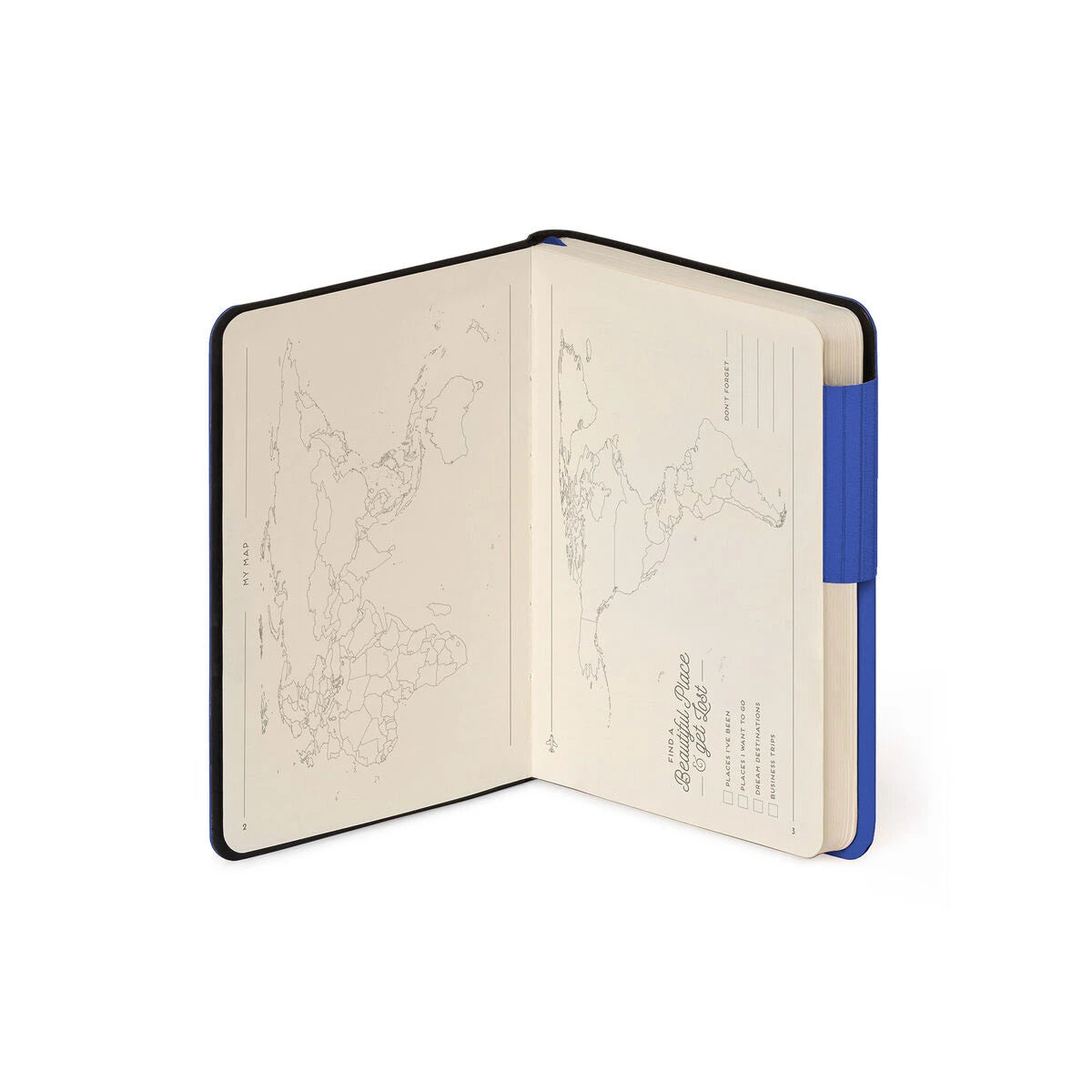 Legami - Cuaderno con tapa blanda Monocromática - Azul Ecléctico - Mi Cuaderno