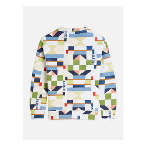 Scotch & Soda - Sudadera geométrica | Blanca