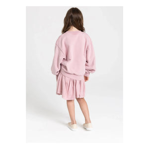 Smallable Kid - Sudadera de algodón orgánico Maia | Rosa Polvo