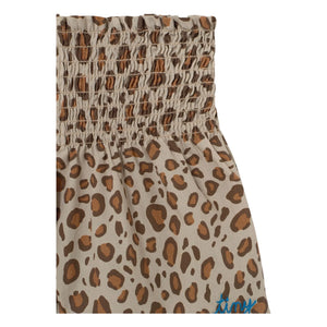 Tinycottons - Pantalones cortos leopardos | Marrón