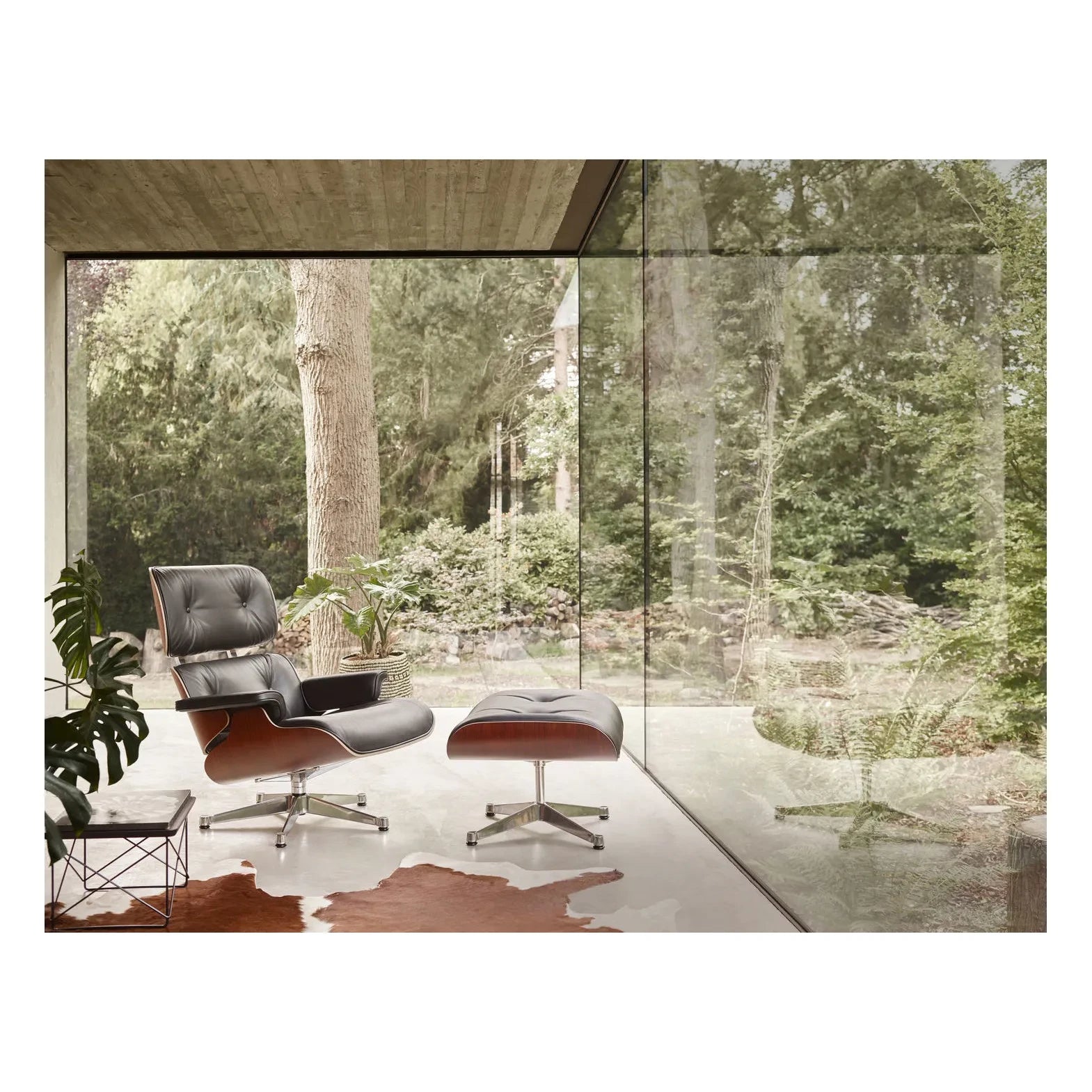 Vitra - Sillón Eames Lounge de Palisandro, Charles y Ray Eames, 1956 | Palisandro