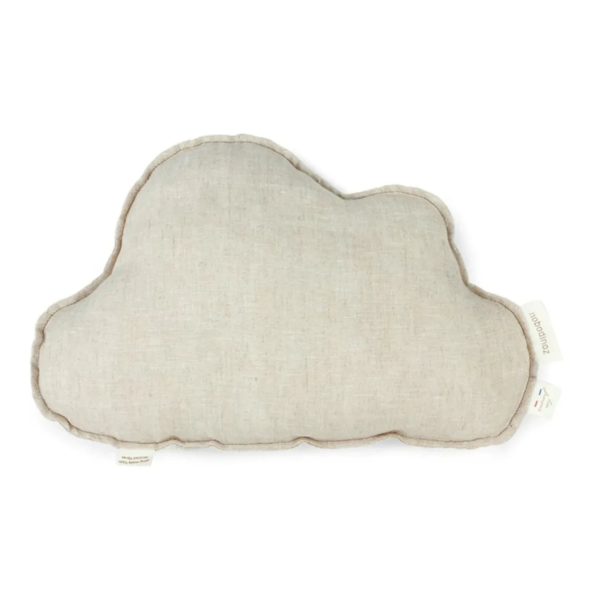 Nobodinoz - Cojín Nube - Lino francés | Avena