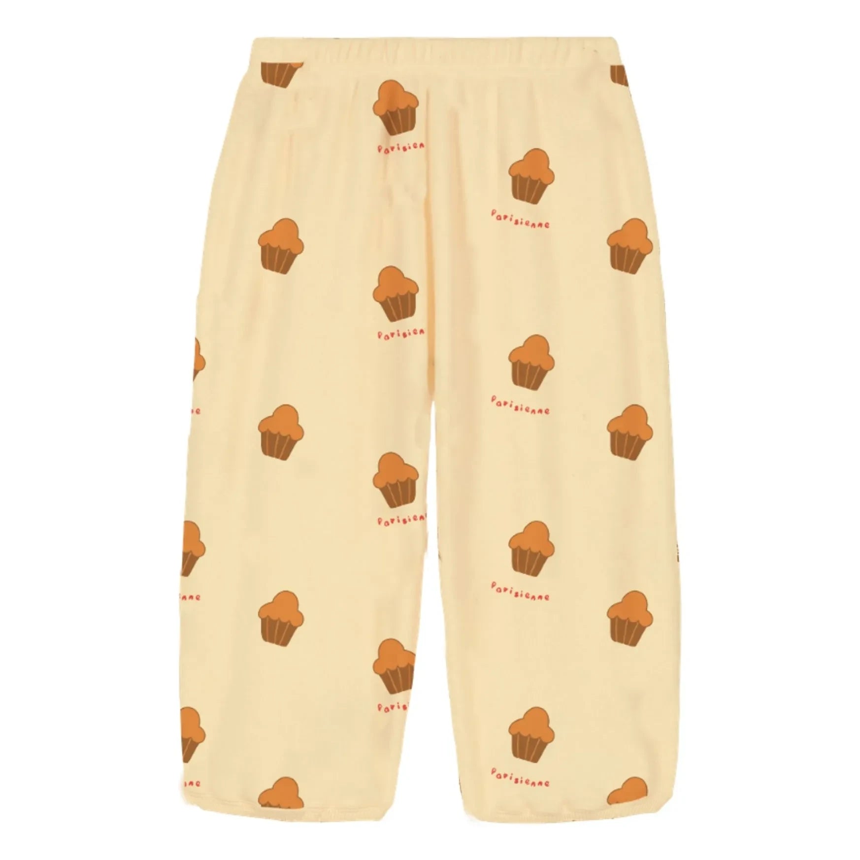Studio Bohème - Pantalones polares de algodón orgánico Porgy Brioches | Amarillo claro