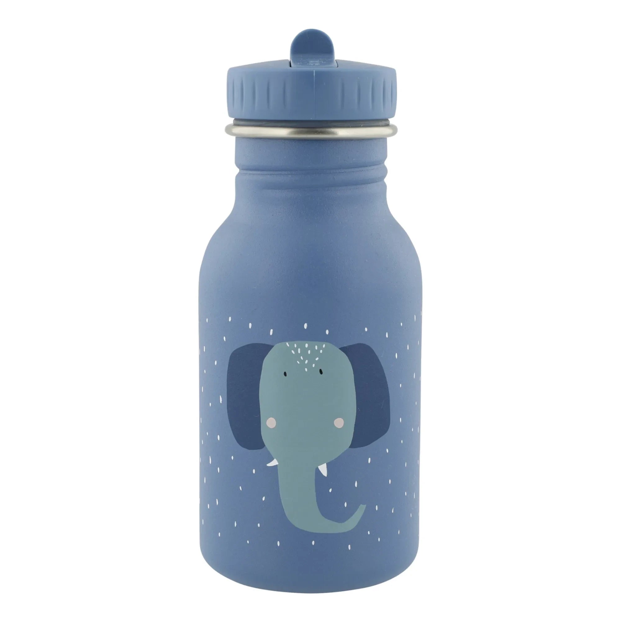 Trixie - Botella de Agua Sra. Elefante 350 ml | Azul