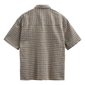 Anerkjendt - Camisa pequeña de cuadros Akotto | Marrón