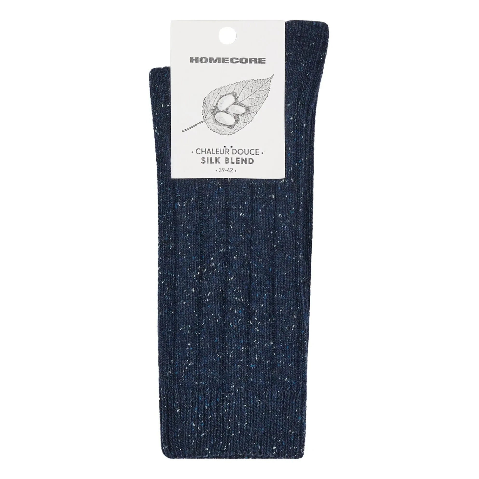 Homecore - Calcetines de lana y seda | Azul marino
